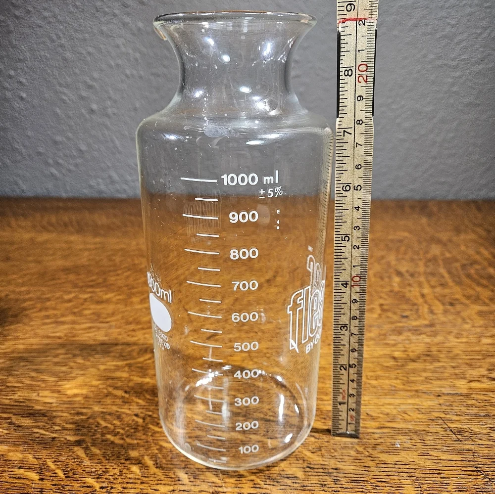 Fleaker Corningware Glass Flask